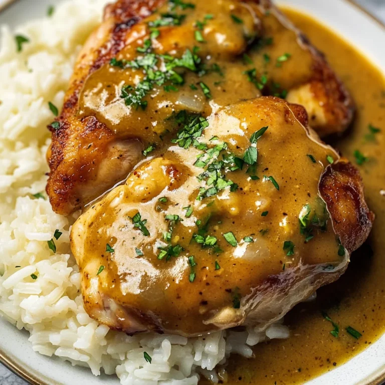 Best Smothered Chicken and Rice