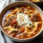 Easy Lasagna Soup Recipe