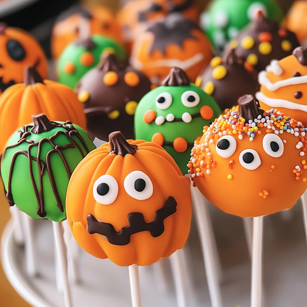 Halloween Cake Pops