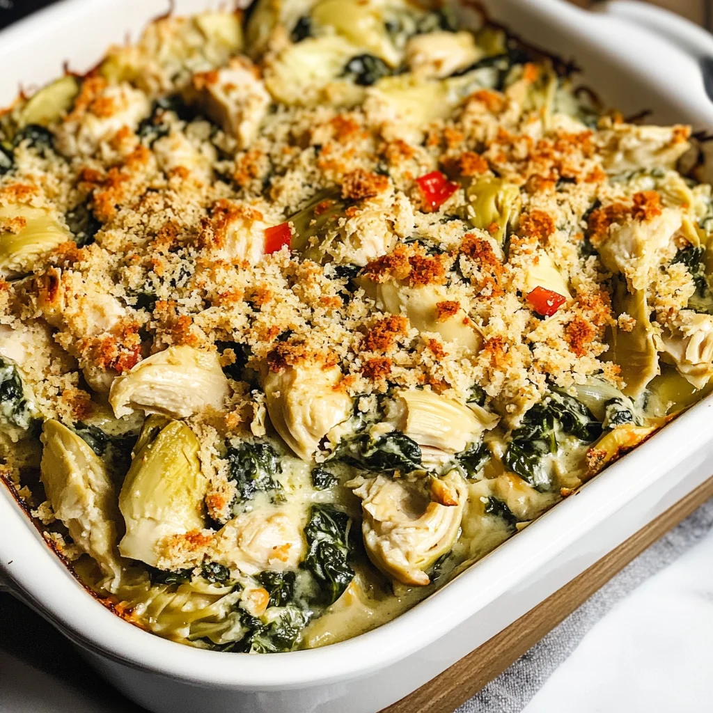 High-Protein Spinach and Artichoke Chicken Casserole: An Incredible Ultimate Meal