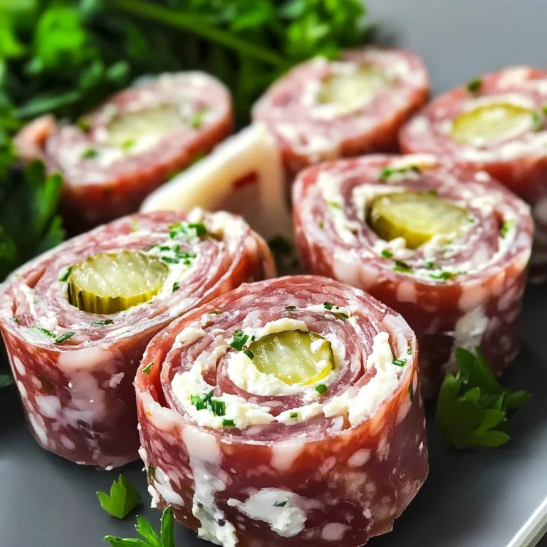 Irresistible Keto Salami Roll-Ups for Easy Snacking