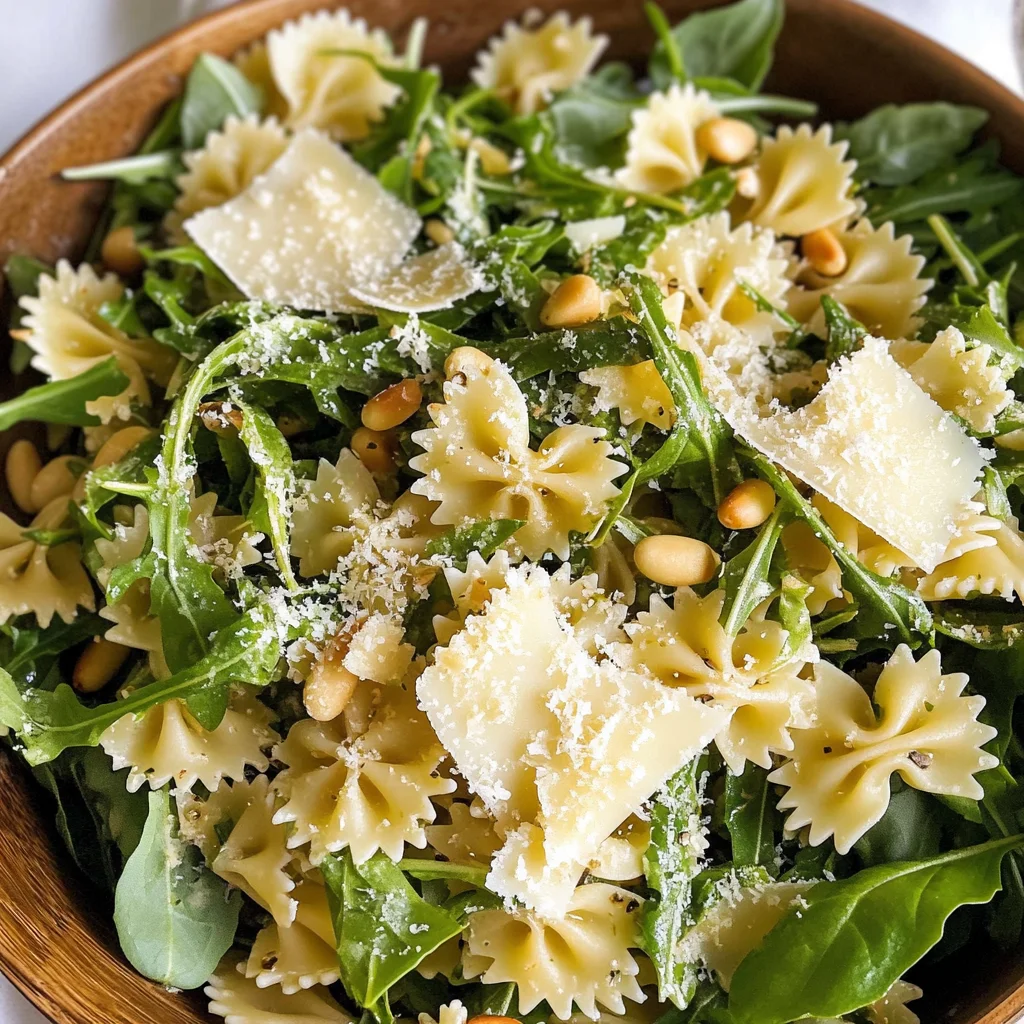 Lemon Basil Parmesan Pasta Salad