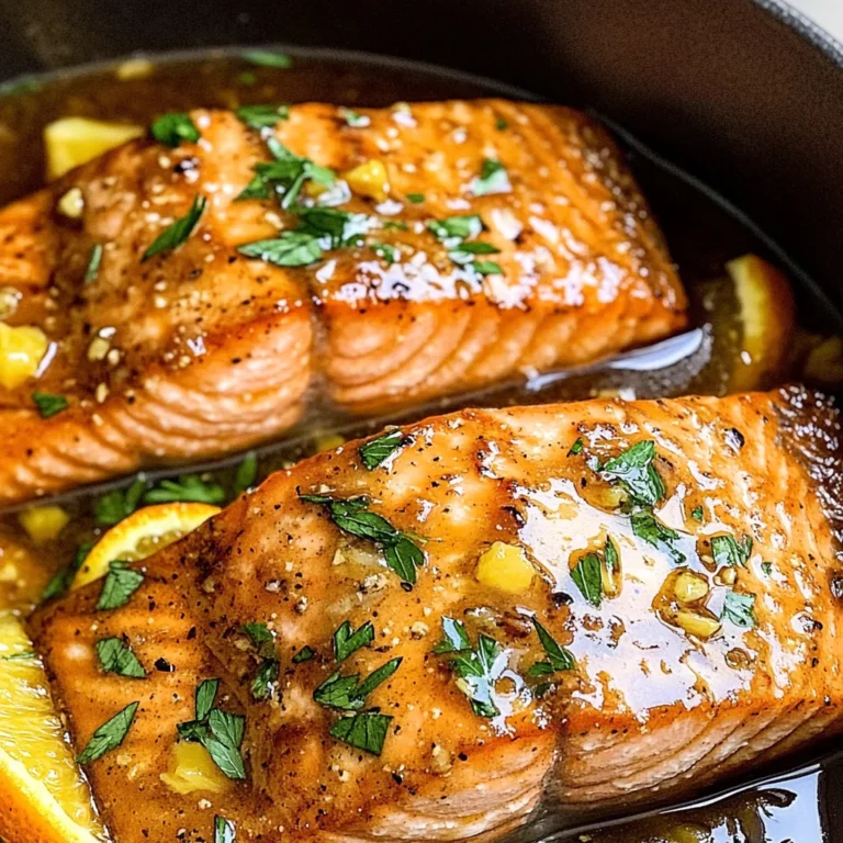 Orange Glazed Salmon