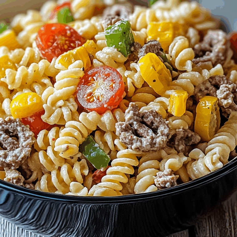 Big Mac Pasta Salad