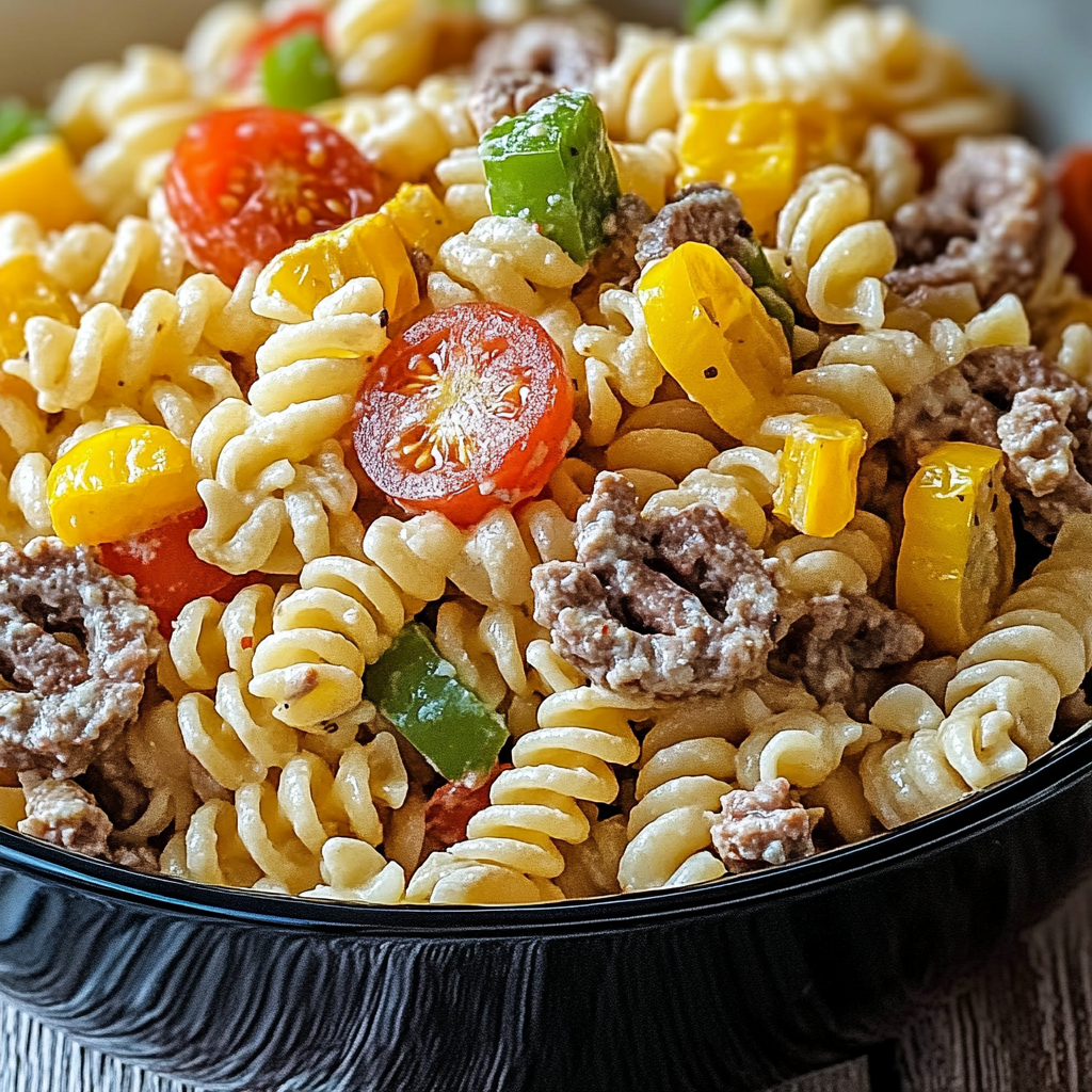 Big Mac Pasta Salad