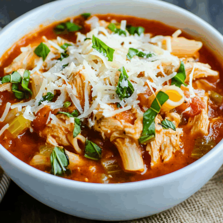 Chicken Parmesan Soup