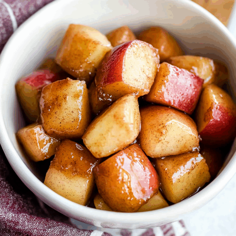 Easy Cinnamon Apples Recipe