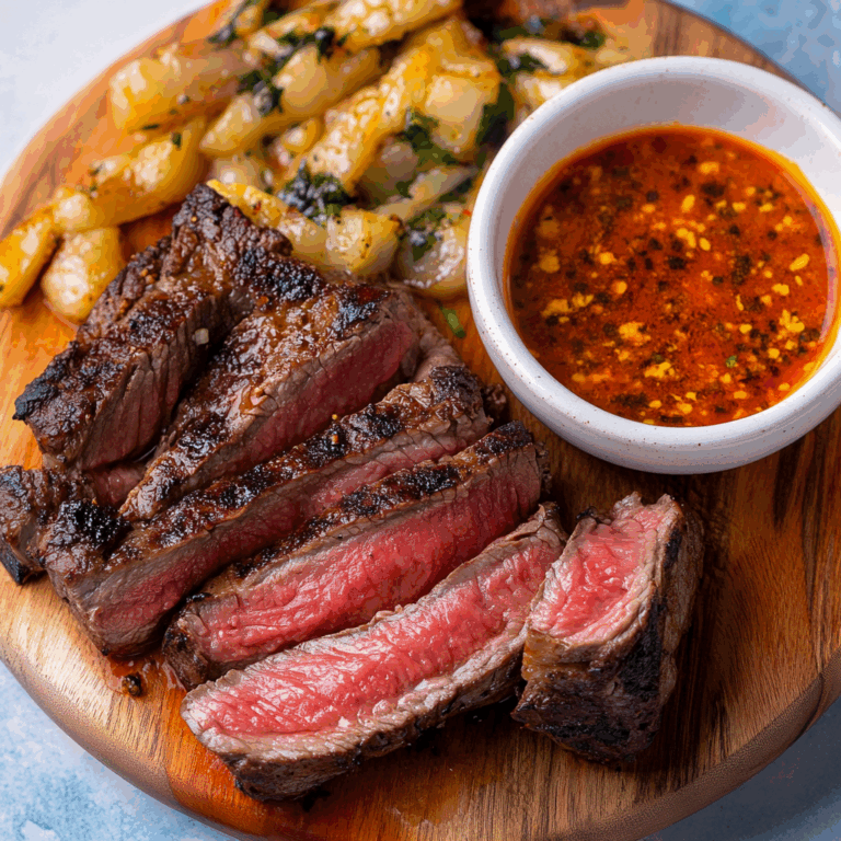 Sizzling Cowboy Butter Steak Recipe