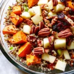 Apple Sweet Potato Quinoa Salad