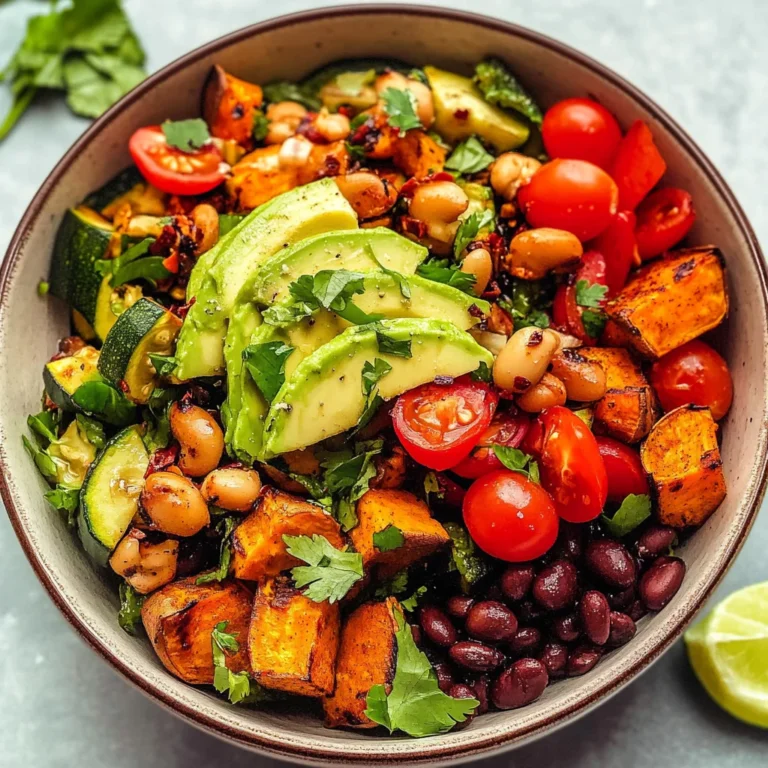 Chili Lime Roasted Veggie Bowls