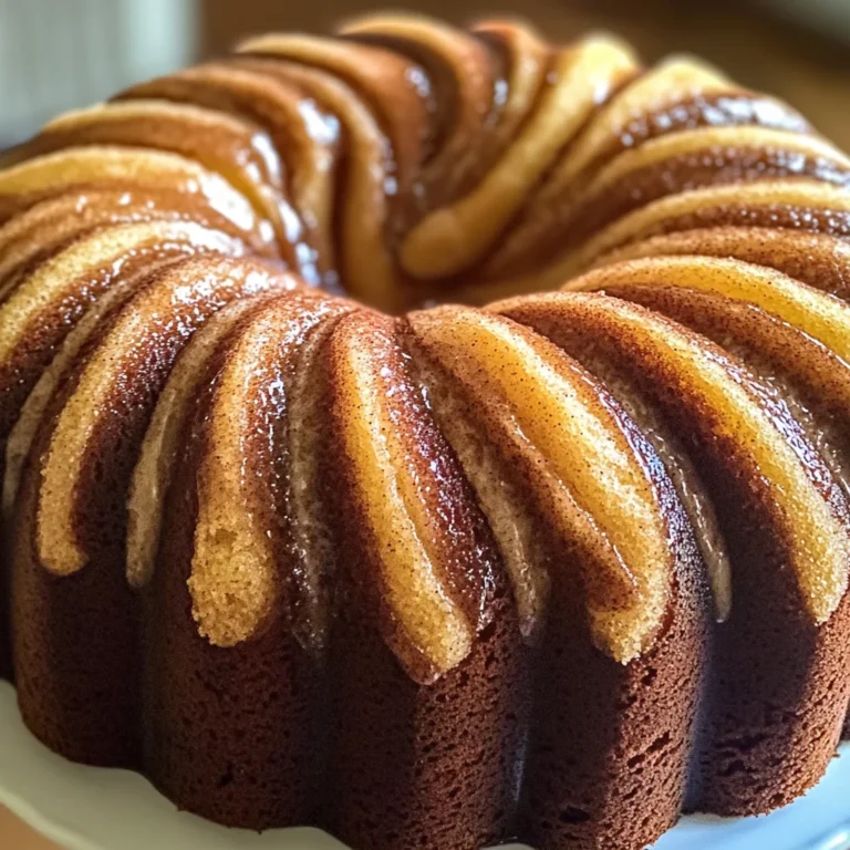 Cinnamon Swirl Bundt Cake