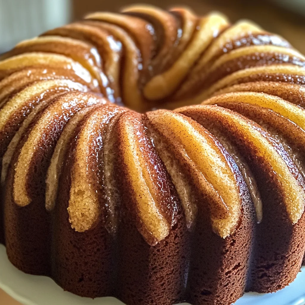 Cinnamon Swirl Bundt Cake