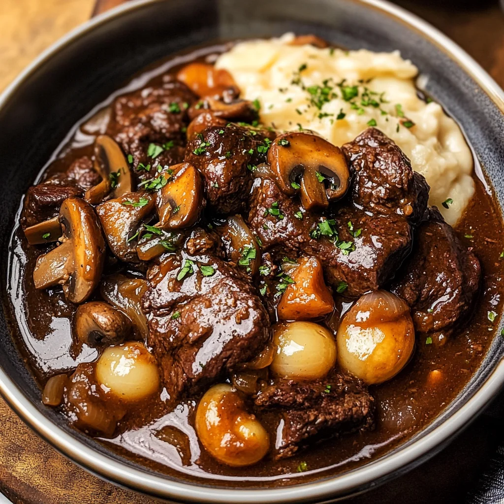 Classic Beef Bourguignon Recipe