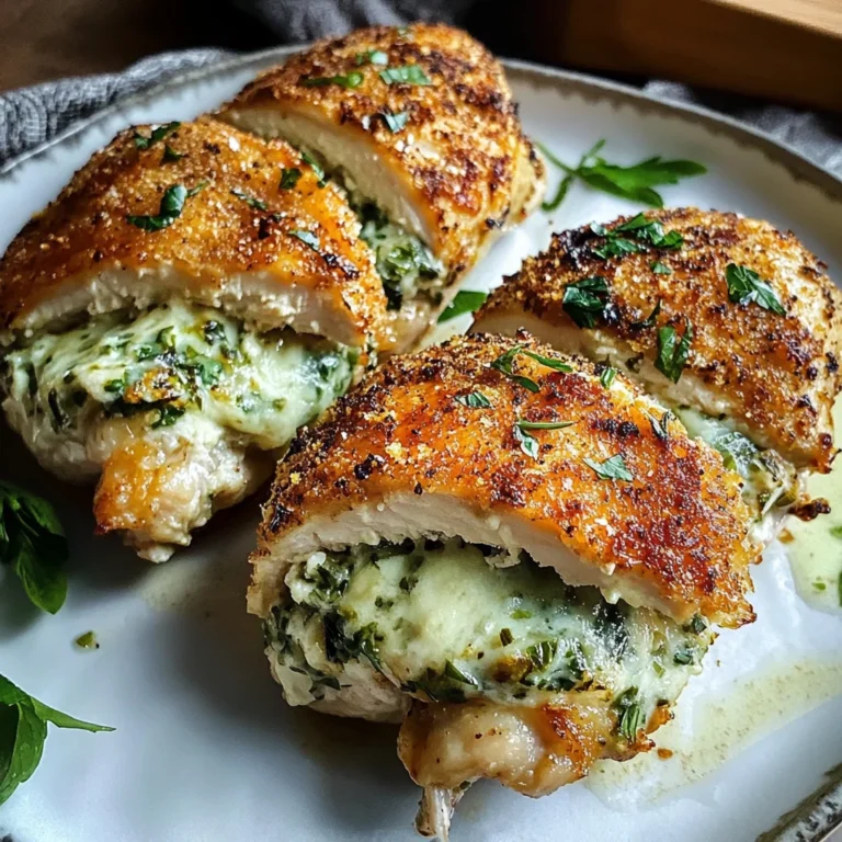 Cream Cheese and Herb Stuffed Chicken