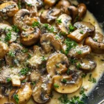 Garlic Parmesan Mushrooms