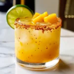 Hot Honey Spicy Mango Margarita