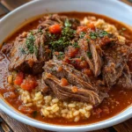 Italian Pot Roast & Parmesan Risotto