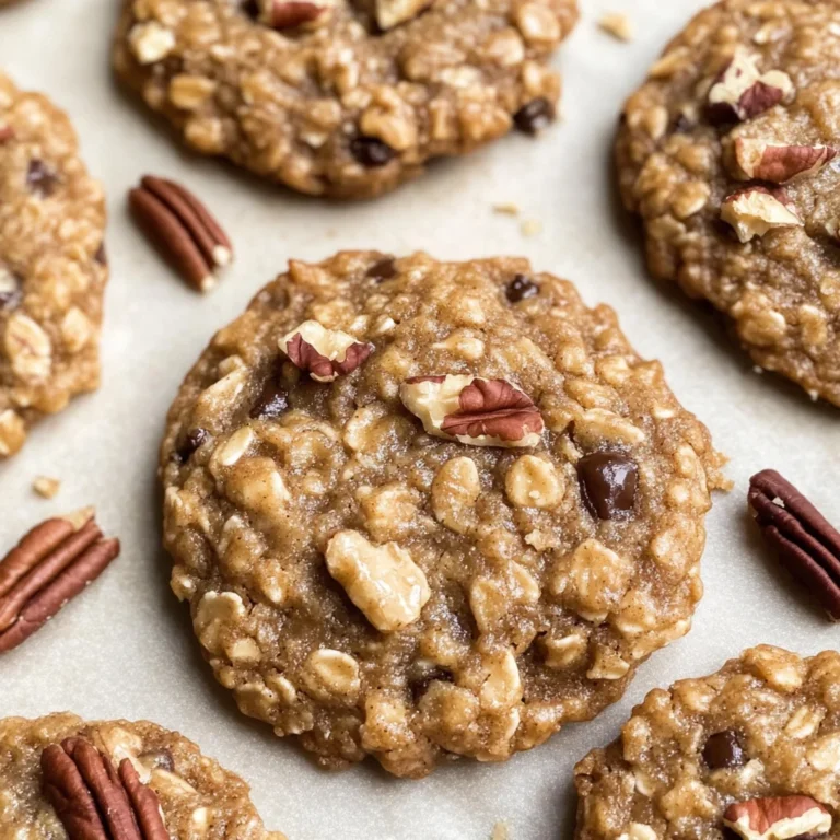 Oatmeal Chai Cookies with Pecans