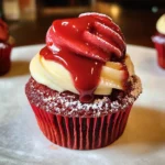 Red Velvet Molten Lava Cupcakes Recipe
