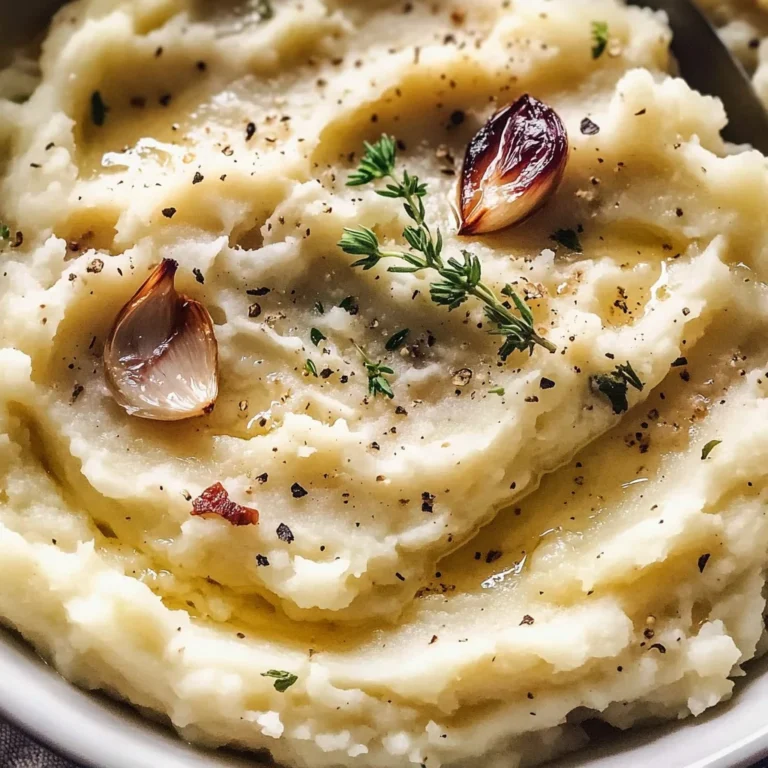 Roasted Garlic Mashed Potatoes
