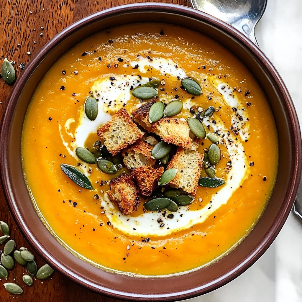 Sage Roasted Butternut Squash Soup