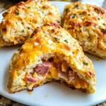 Savory Ham & Cheese Scones