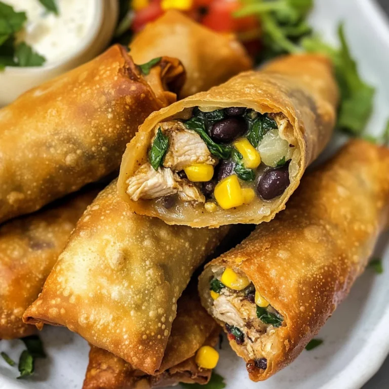 Southwest Chicken Egg Roll
