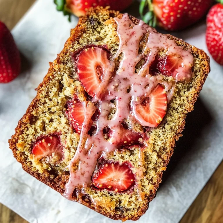 Strawberry Banana Bread Recipe