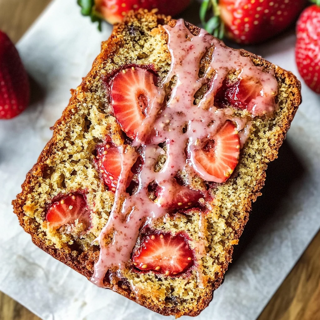 Strawberry Banana Bread Recipe