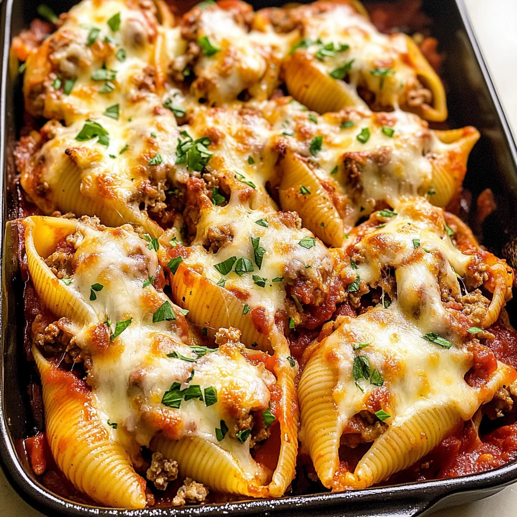 Stuffed Shells with Meat