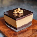 Vegan Peanut Butter Mousse (with a Chocolate Ganache!)