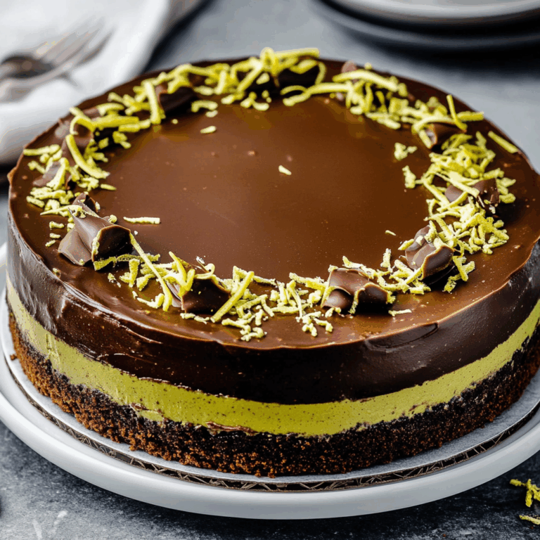 Dubai Chocolate Cake