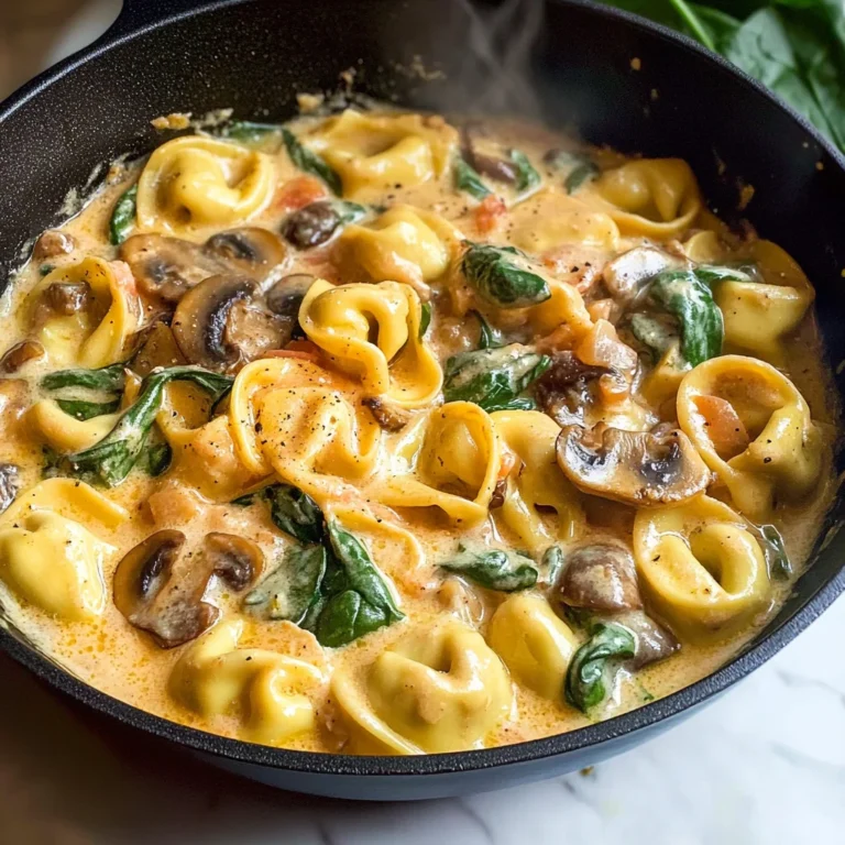 creamy tortellini