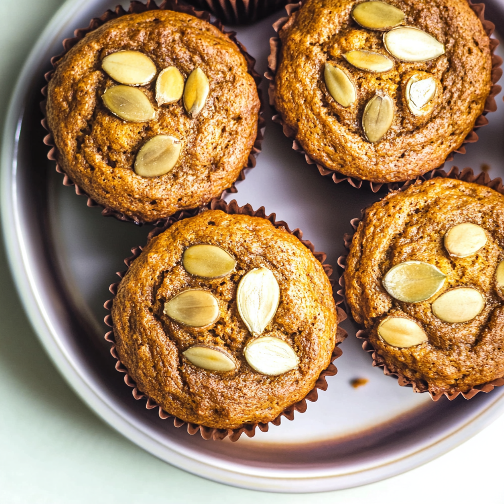 Flourless Pumpkin Muffins