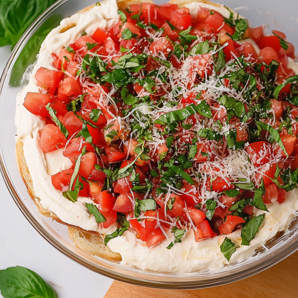 Bruschetta Dip: A Vibrant and Flavorful Appetizer to Delight Your Guests