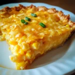 Cheddar Sweet Corn Pie