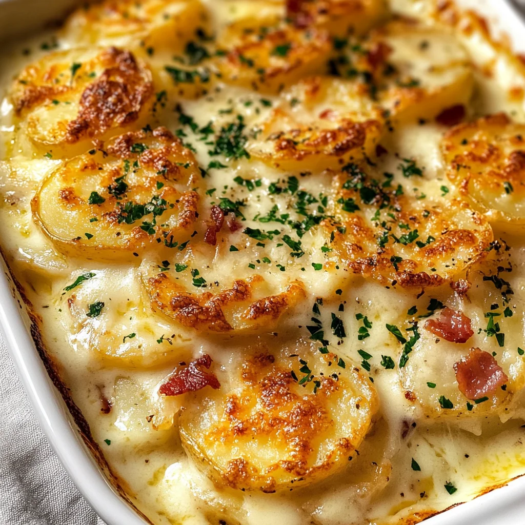 Cheesy Au Gratin Potatoes