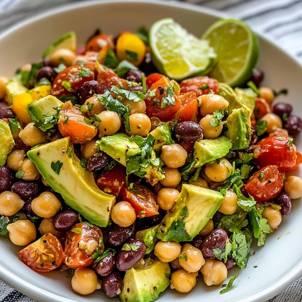 Chili Lime Bean Salad