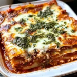 Christmas Eve Lasagna (Festive Lasagna Bolognese!)