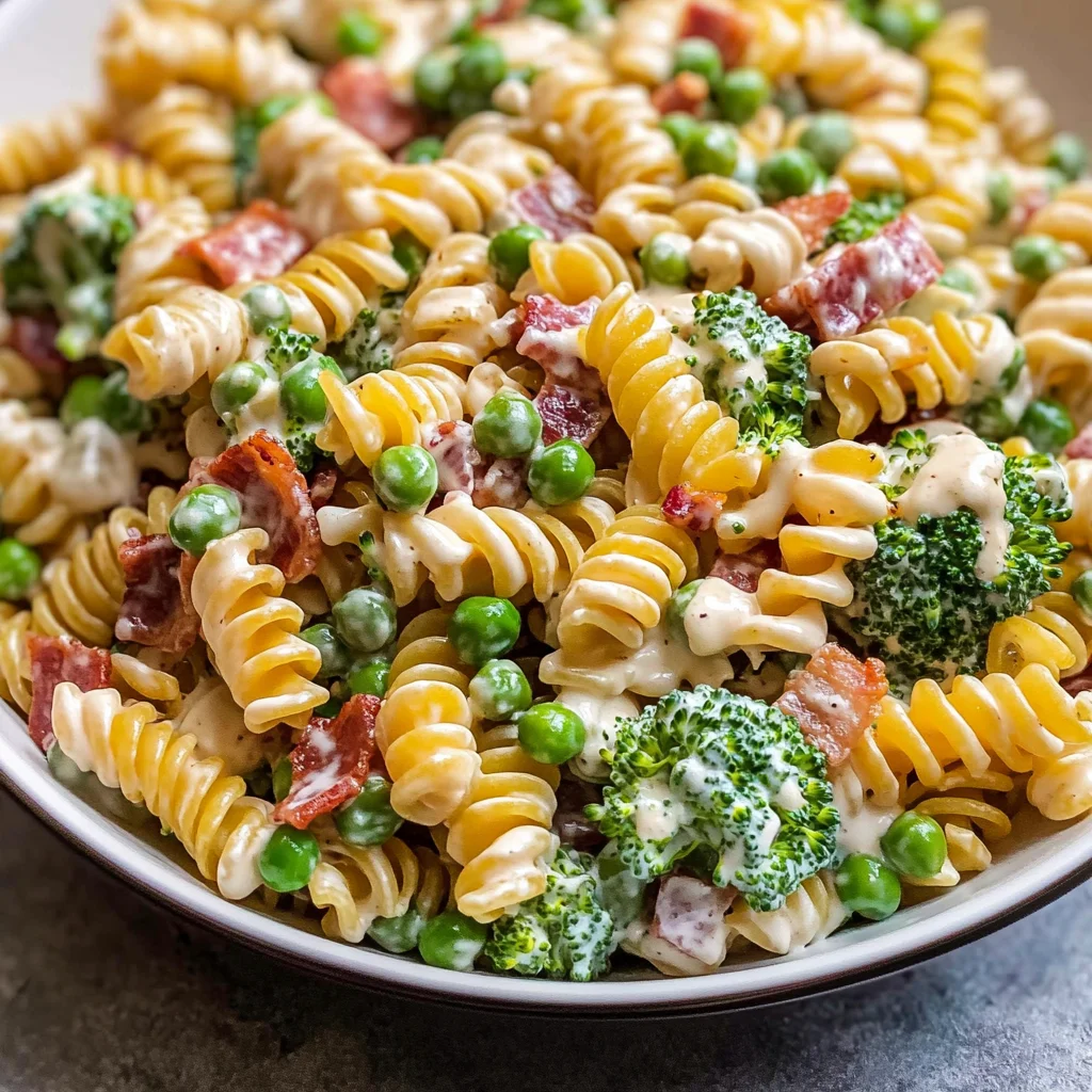 Copycat Ruby Tuesday Ranch Pasta Salad recipe
