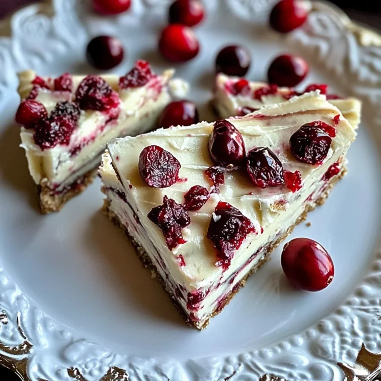 Cranberry Bliss Bars