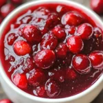 Cranberry Sauce
