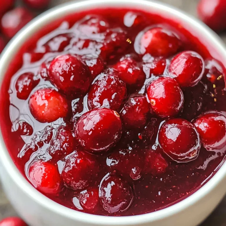Cranberry Sauce