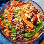 Crunchy Asian Quinoa Salad