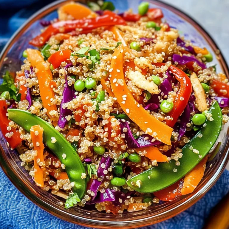 Crunchy Asian Quinoa Salad