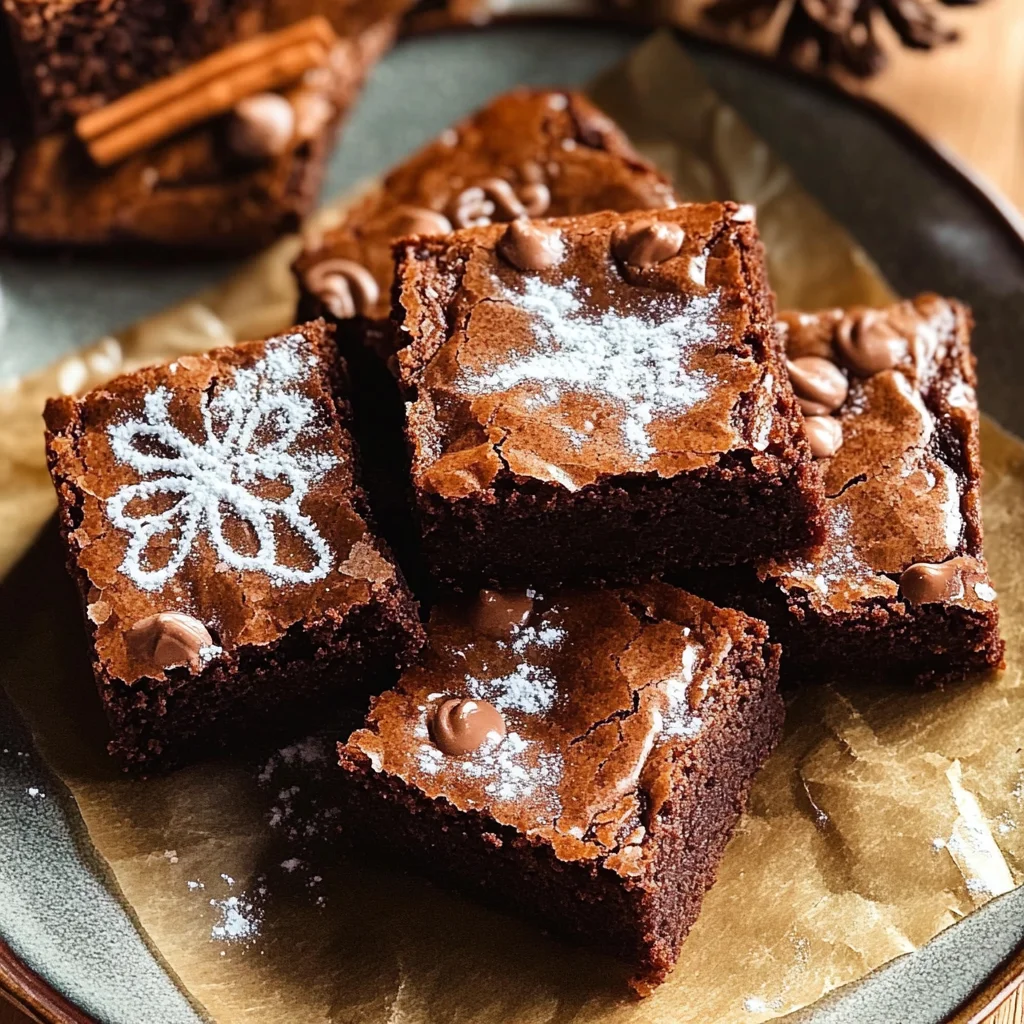 Gingerbread Brownies Recipe
