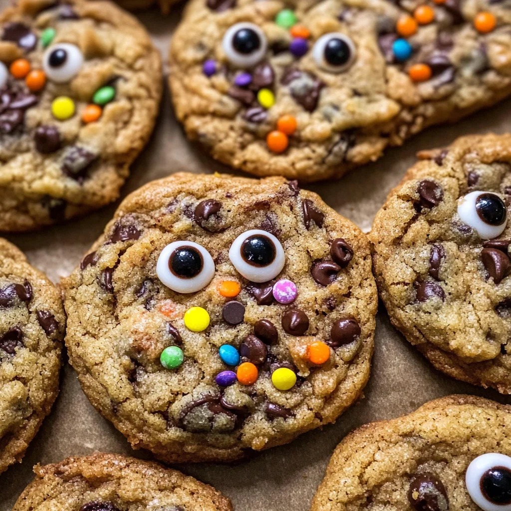 Halloween Chocolate Chip Cookies