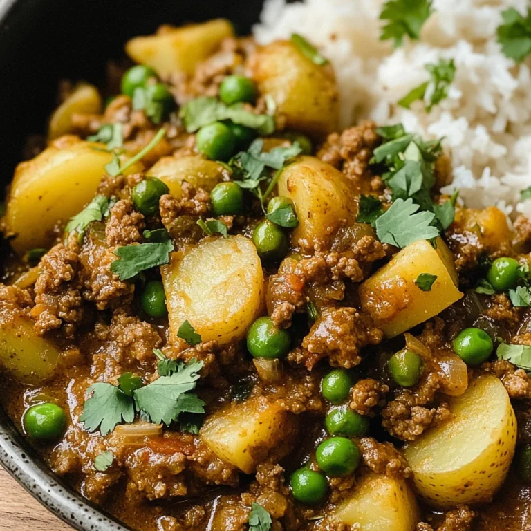 Keema Curry Recipe (Ground Beef Curry)