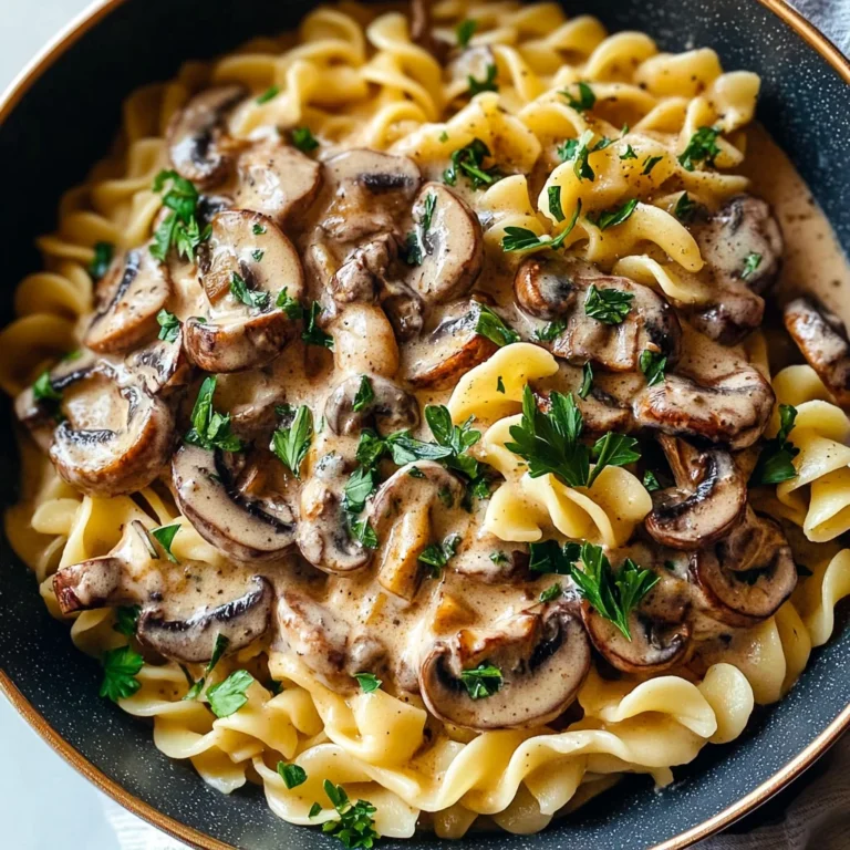 Mushroom Stroganoff
