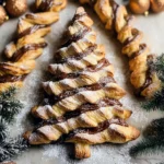 Nutella Puff Pastry Christmas Tree